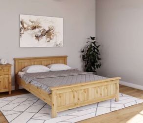 Home affaire Massivholzbett "Juventus, Bett, Massivholzbett, Holzbett, Bett günstig online kaufen