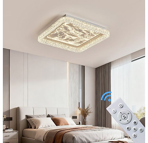 Eurotondisplay LED Deckenleuchte LED Deckenleuchte Fernbedienung Lichtfarbe günstig online kaufen
