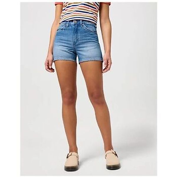 Wrangler  Shorts 112351076 COWBOY SHORT 3INCH-DENIM MEDIUM günstig online kaufen