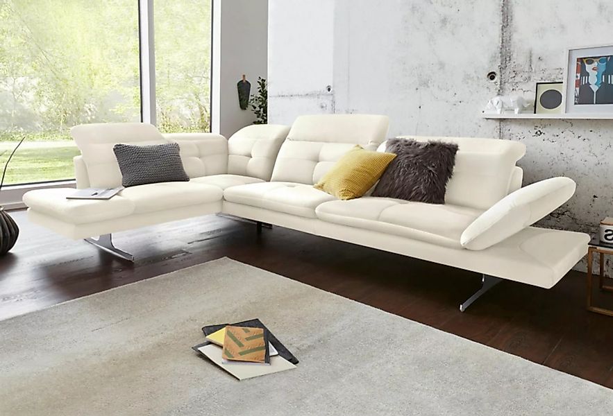exxpo - sofa fashion Ecksofa Dana, L-Form, inkl. Kopf- bzw. Rücken- und Arm günstig online kaufen