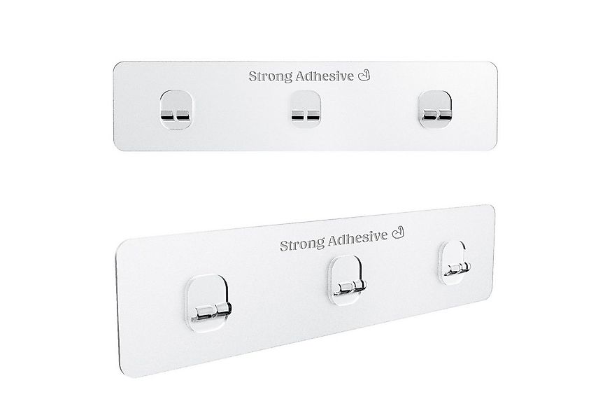 Kincmax Duschablage Transparente Haken für Duschablagen und Küchenregale, 2 günstig online kaufen