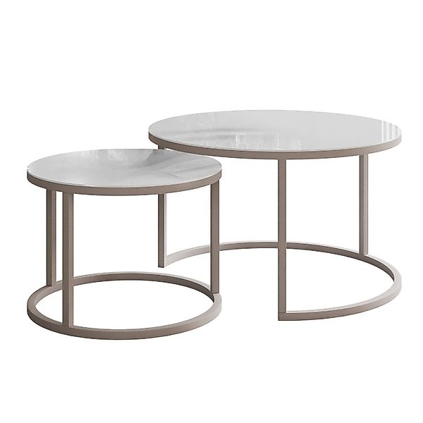Lookway Couchtisch CIRI 2in1 GLASS KASCHMIR günstig online kaufen