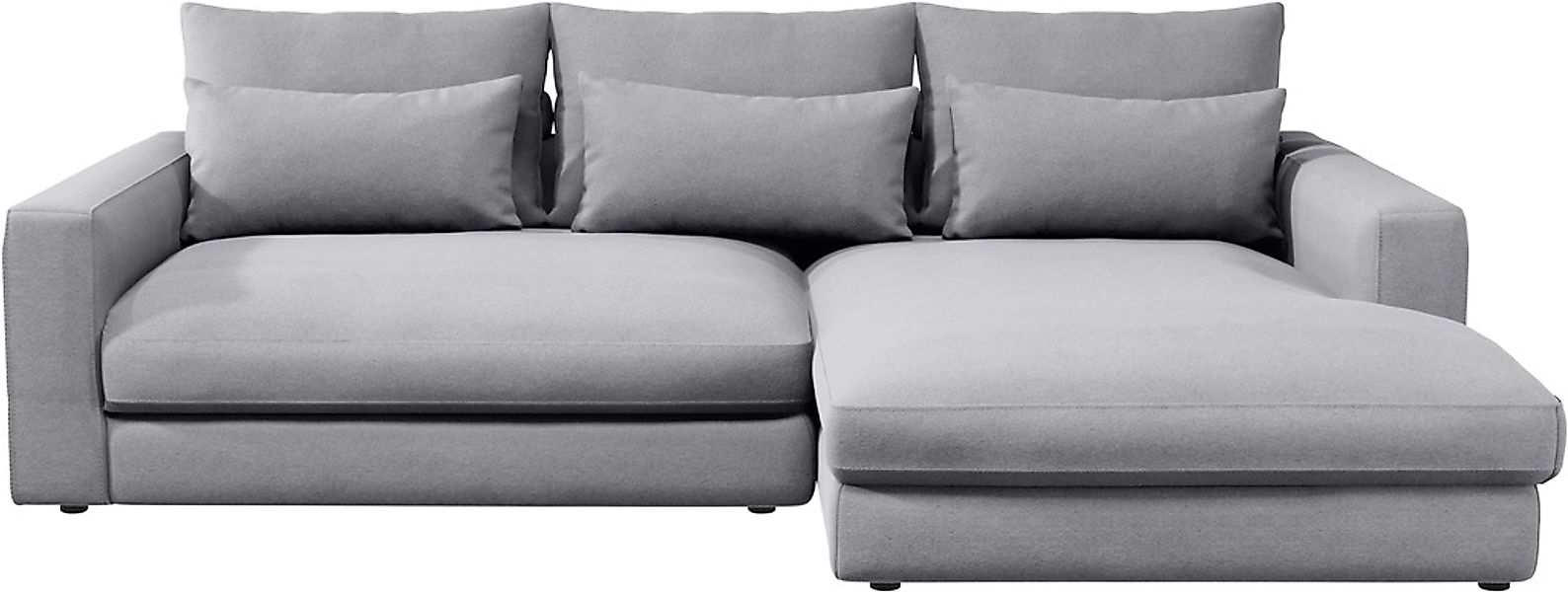 Home affaire Ecksofa »Darwin, viele Kissen, extra tiefe Sitzfläche, 271/89/ günstig online kaufen