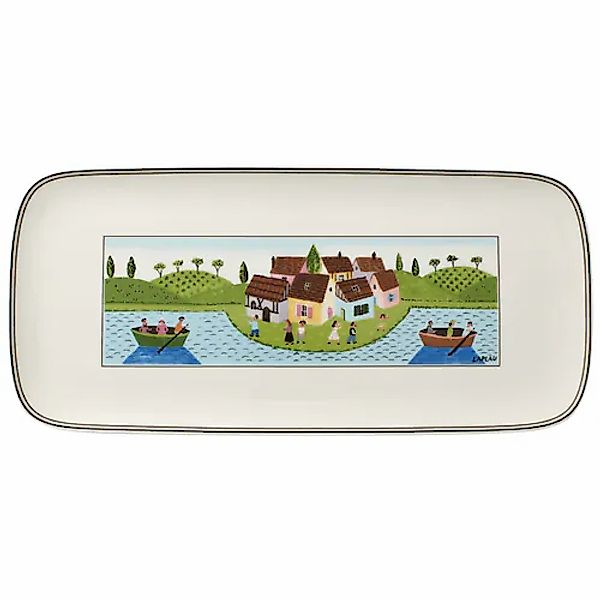 Villeroy & Boch Servierplatte »Kuchenplatte Charm & Breakfast Design Naif 3 günstig online kaufen