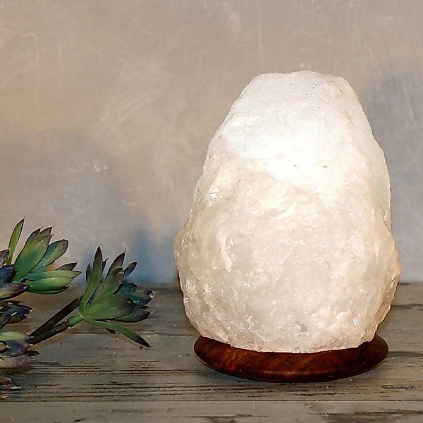 HIMALAYA SALT DREAMS Salzkristall-Tischlampe Rock, Leuchtmittel günstig online kaufen