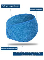 Coonoor Stirnband Fleece Stirnband mit Pferdeschwanzöffnung, günstig online kaufen