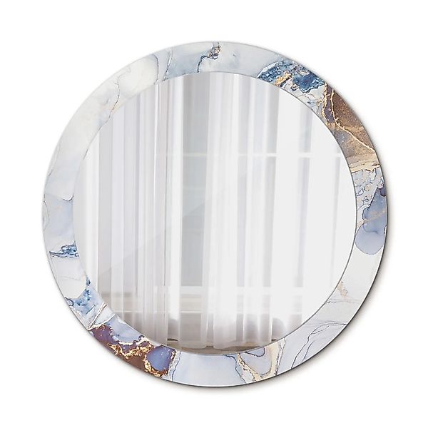 Tulup Bedruckter Spiegel Abstrakte Kunst 90x90 cm Runder Spiegel Bedrucktem günstig online kaufen