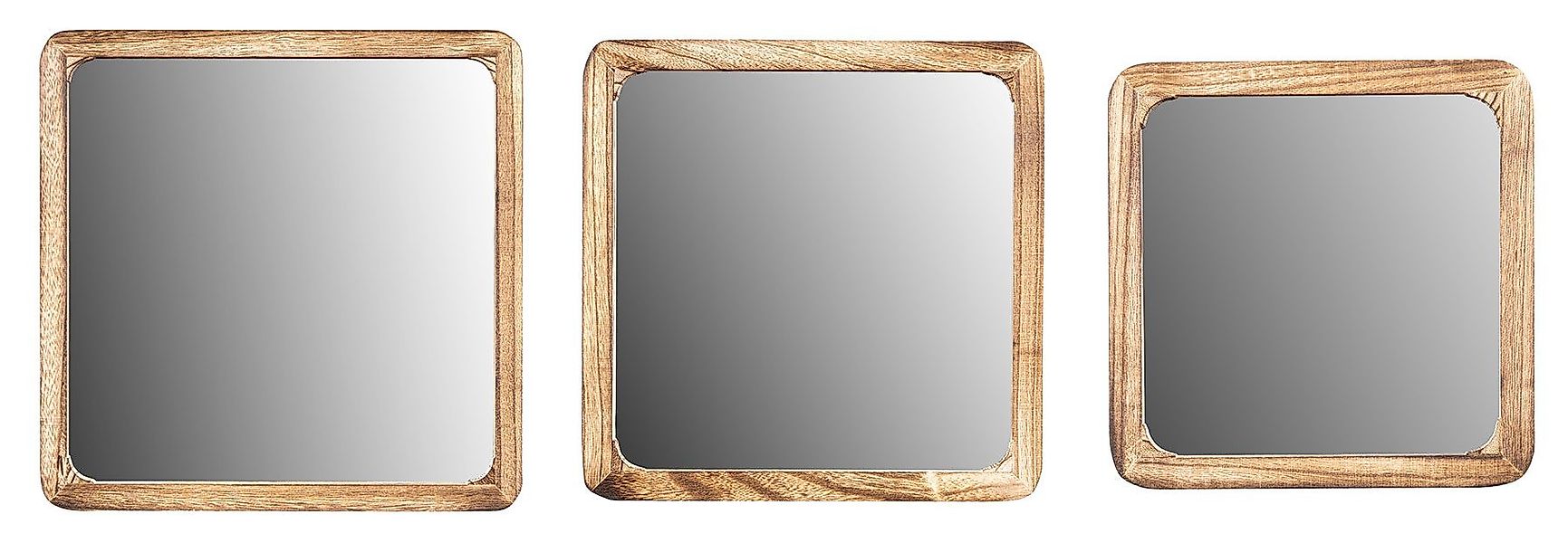 Levandeo® Wandspiegel, 3er Set Wandspiegel 25cm günstig online kaufen