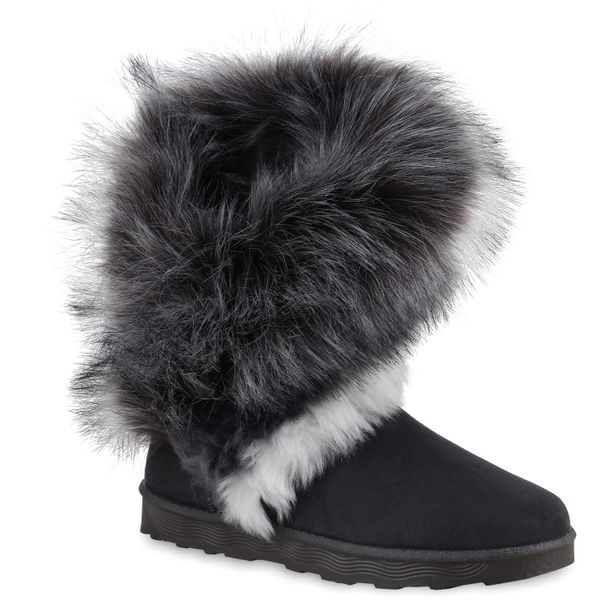 VAN HILL 839604 Winterstiefelette Damen Warm günstig online kaufen