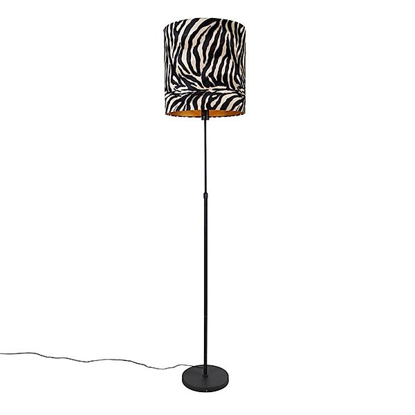 Qazqa Stehlampe Parte, ohne Leuchtmittel, E27, günstig online kaufen