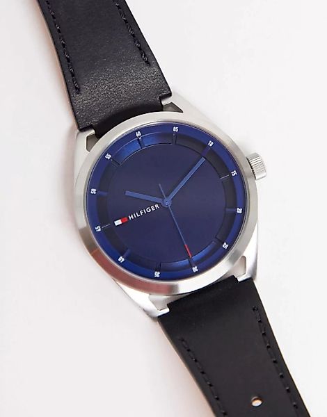 Tommy Hilfiger – Collin – Armbanduhr mit Logo-Schwarz günstig online kaufen