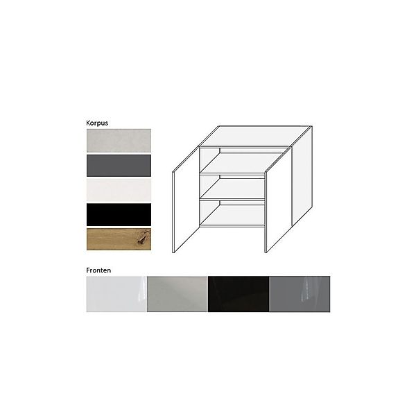 Feldmann-Wohnen Klapphängeschrank Essen (W3/90, 2-türig, 2 günstig online kaufen