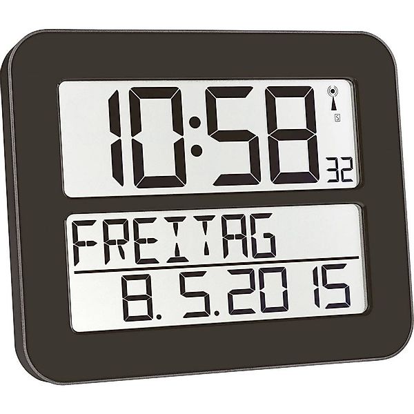 TFA Dostmann Wanduhr Funk-Uhr TimeLine MAX günstig online kaufen