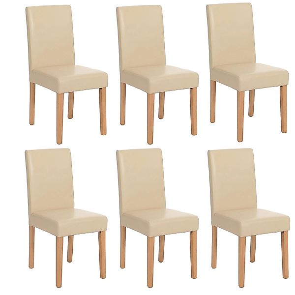 CHEFGASTRO Esszimmerstuhl 6er-Set Klassisch & Zeitlos 90x43x56cm Sitzhöhe 4 günstig online kaufen