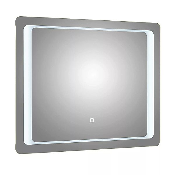 Spiegel 90x70 cm inkl. LED Beleuchtung mit Touch Bedienung MURCIA-66, B/H/T günstig online kaufen