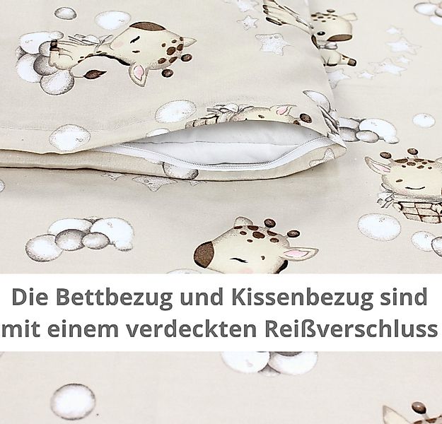 TupTam Babybettwäsche Baby Wiegenset 4-teilig Bettwäsche-Set: günstig online kaufen