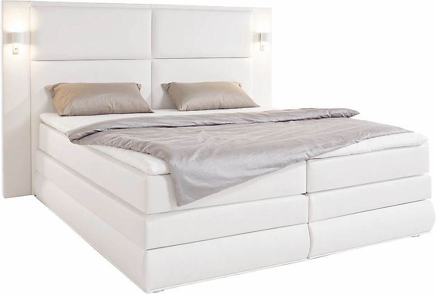 COLLECTION AB Boxspringbett »Copenhagen« inklusive Bettkasten, Topper, wahl günstig online kaufen