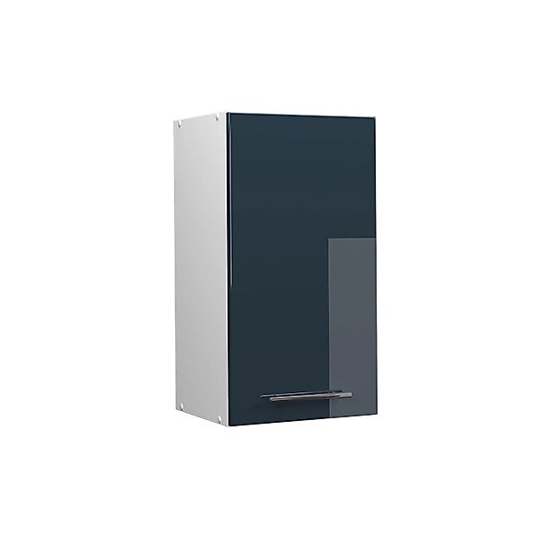 Vicco Hängeschrank Fame-Line Hängender Küchenschrank Dunkelblau Hochglanz/W günstig online kaufen