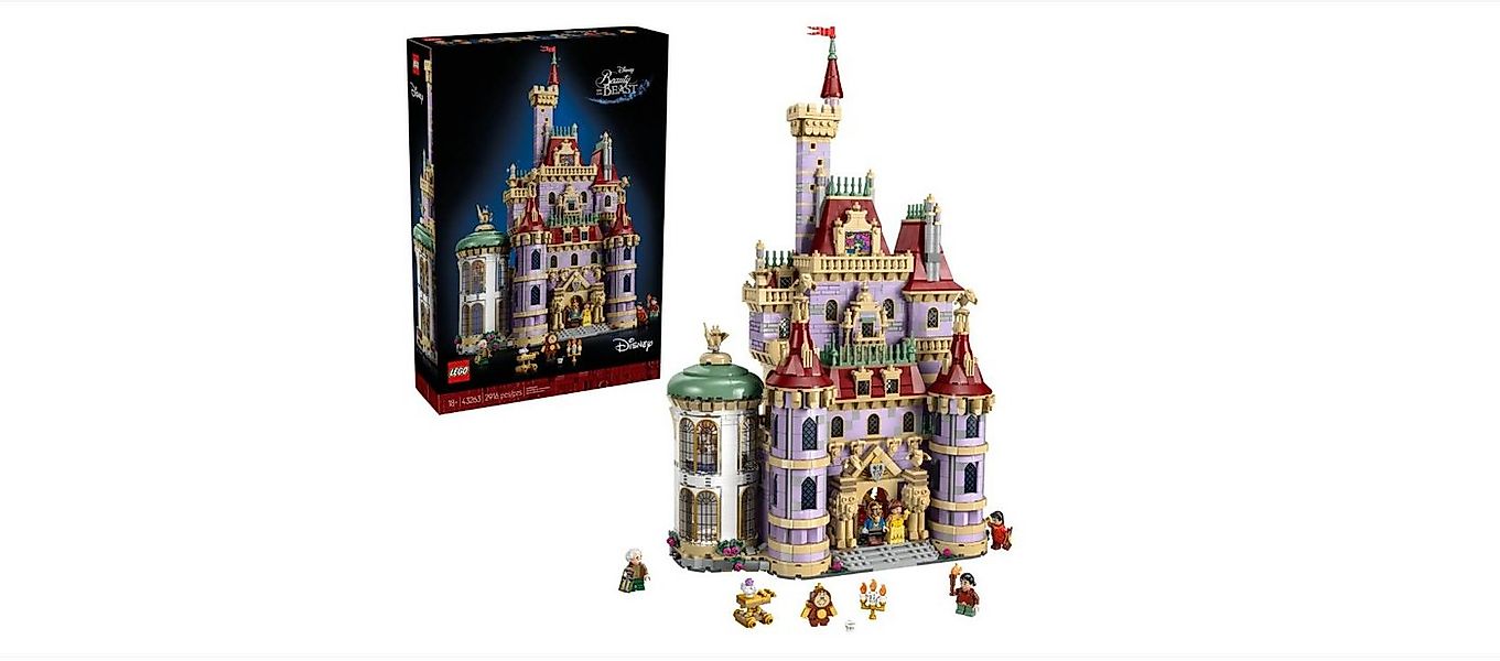 LEGO® Disney - Das Schloss aus „Die Schöne und das Biest“ (43263) Spielbaus günstig online kaufen