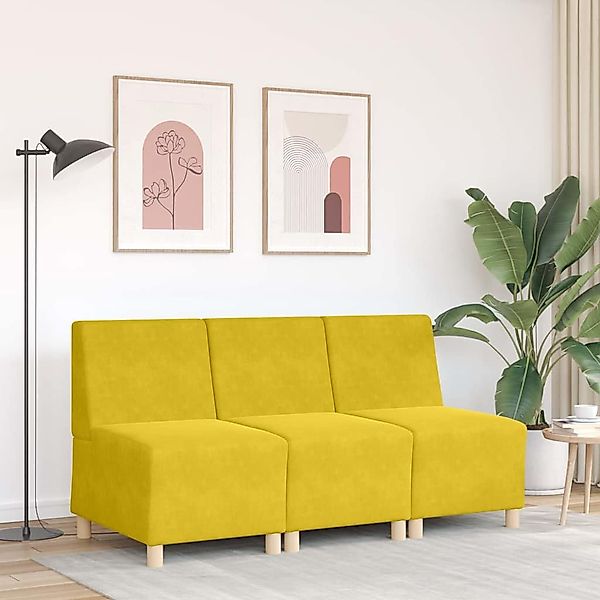 vidaXL Sofa Modulares Sofa ohne Armlehnen günstig online kaufen
