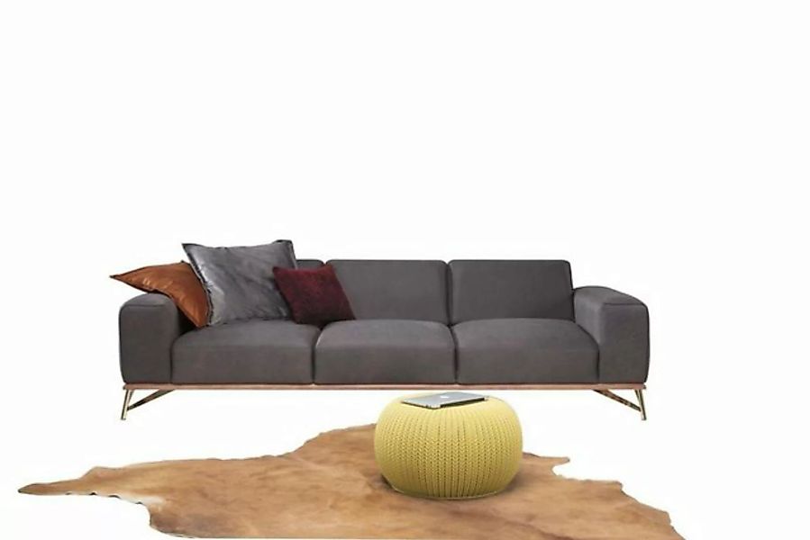 JVmoebel Sofa Luxus Viersitzer Sofa 4 Sitzer Wohnzimmer Modern Stoff Design günstig online kaufen