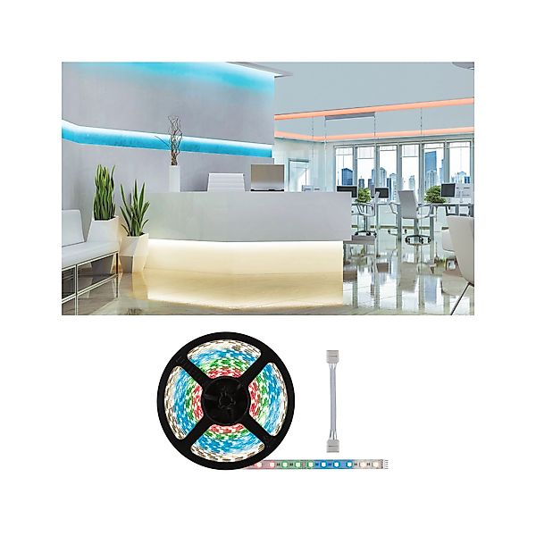 Paulmann "MaxLED 500 LED Strip Einzelstrip 10m RGBW 72W 500lm/m RGBW+" günstig online kaufen