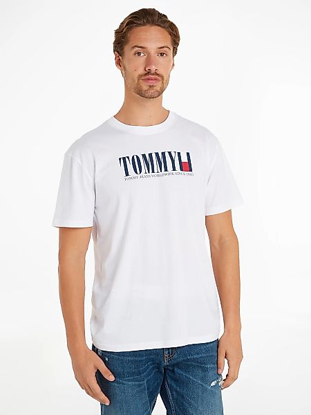 Tommy Jeans T-Shirt "TJM REG TOMMY DNA FLAG TEE EXT", mit Logoprint günstig online kaufen