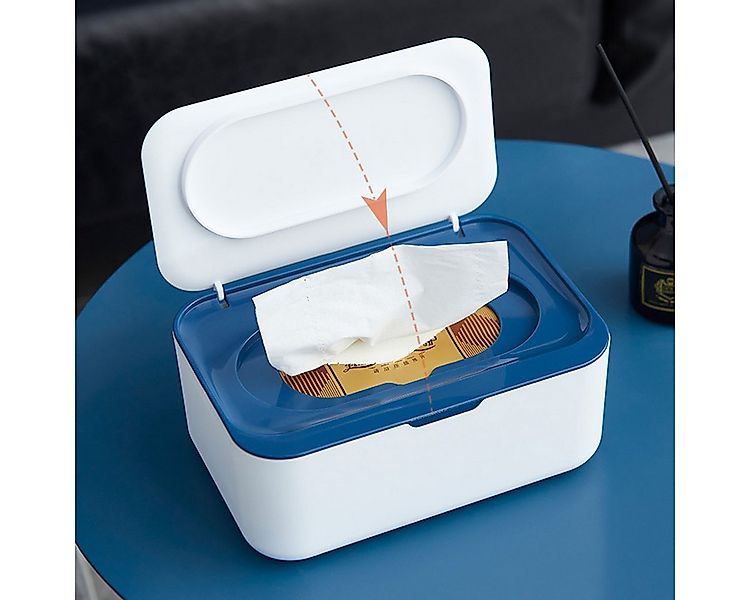 XDeer Papiertuchbox Tissue Boxen mit Deckel Hält Feuchttücher Frisch Servie günstig online kaufen