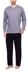 Moonline Pyjama Schlafanzug lang, 100% Baumwolle günstig online kaufen