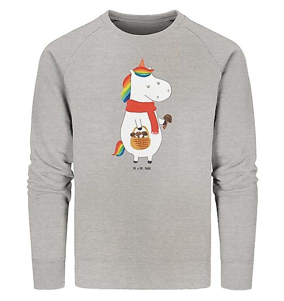 Mr. & Mrs. Panda Longpullover Einhorn Pilz Größe XXL - Heather Grey - Gesch günstig online kaufen