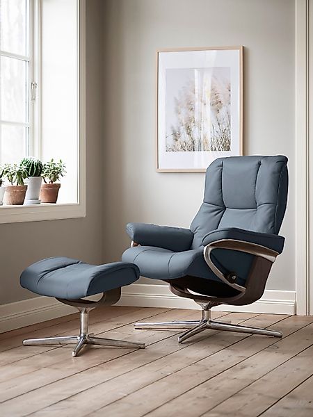 Stressless Relaxsessel "Mayfair" mit Cross Base, Größe S, M & L, Holzakzent günstig online kaufen