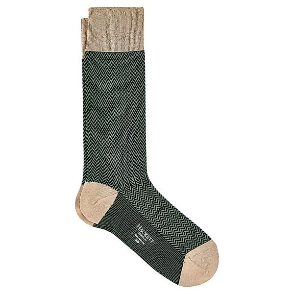 Hackett Herringbone Socken M-L Green günstig online kaufen