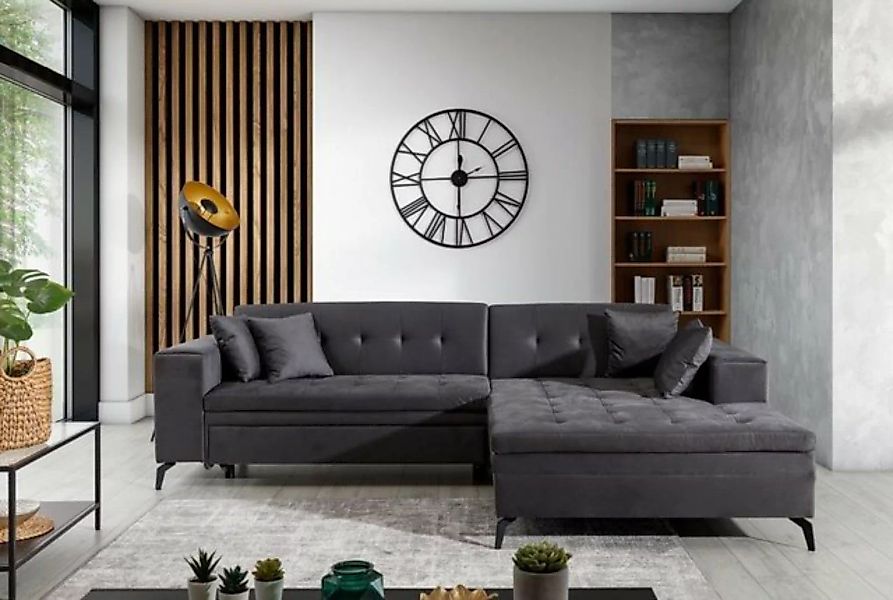 JVmoebel Ecksofa Wohnlandschaft L Form Ecksofa Couch Design Polster Textil günstig online kaufen