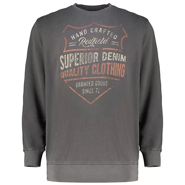 Redfield Sweatshirt mit Garment-Dye-Färbung günstig online kaufen