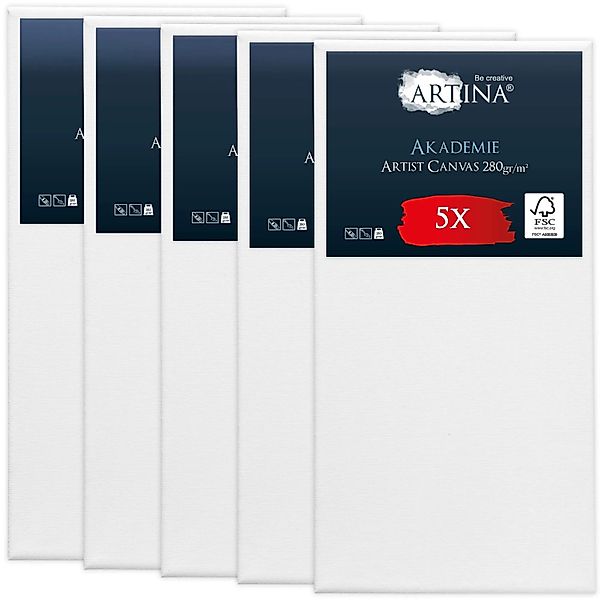 Artina Akademie Keilrahmen 50x100cm FSC 5tlg günstig online kaufen