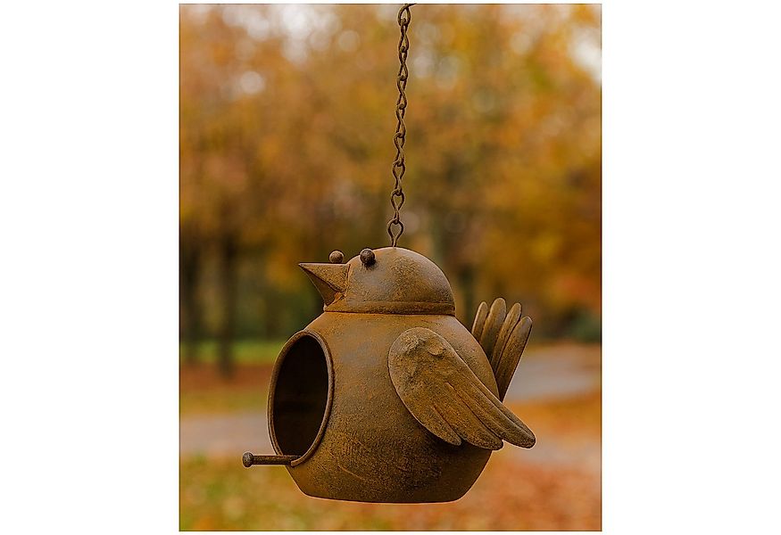 HTI-Living Futterspender Dekorative Vogelfutterstaion aus Metall, Futterhau günstig online kaufen