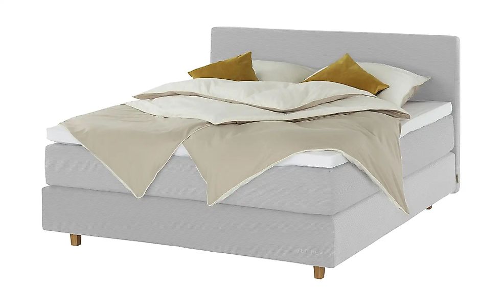 Jette Home Boxspringbett  Jette Flex ¦ grau ¦ Maße (cm): B: 145 H: 120,5 Be günstig online kaufen