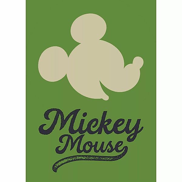 Komar Poster Mickey Mouse Green Head Disney B/L: ca. 50x70 cm günstig online kaufen