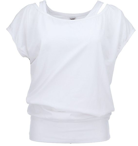 Guru-Shop T-Shirt Lagentop, Bio Baumwolle Yogashirt mit.. alternative Bekle günstig online kaufen