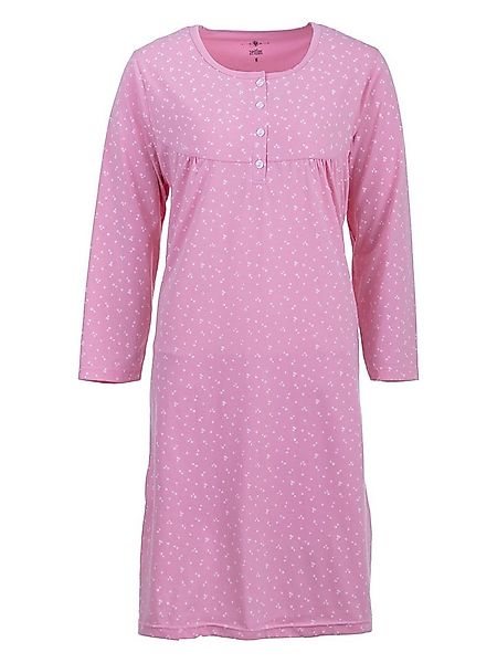 zeitlos Nachthemd Nachthemd Langarm - Krista Gänseblümchen günstig online kaufen