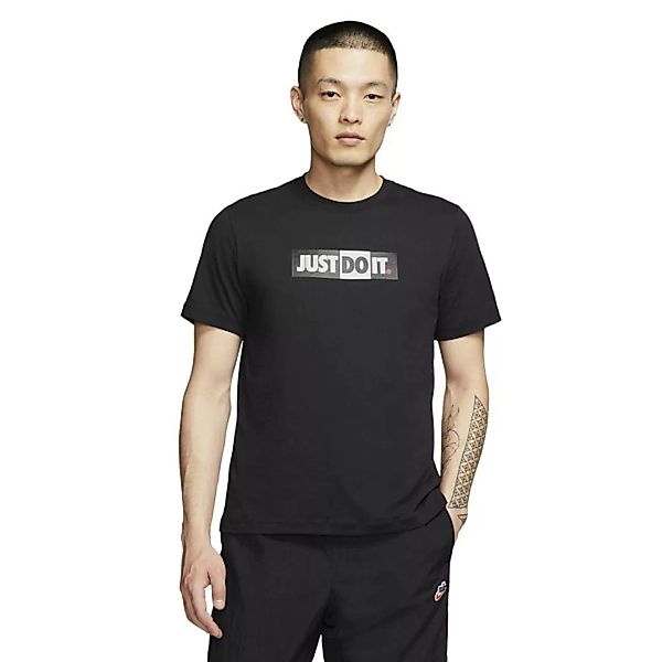 Nike Sportswear Just Do It Bumper Kurzarm T-shirt M Black / Black günstig online kaufen
