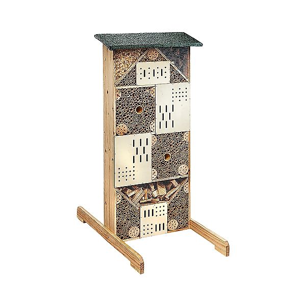 Kobolo Vogelhaus Insektenhotel Insektenhaus VILLA Tannenholz günstig online kaufen