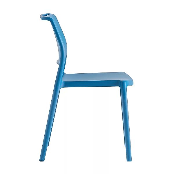 Pedrali - Ara 310 Gartenstuhl - blau/HxBxT 83x49.5x56cm/für Innen- und Auße günstig online kaufen