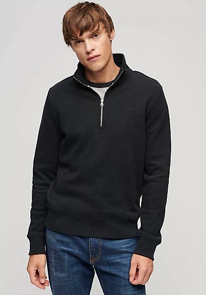 Superdry Sweatshirt ESSENTIAL HALF ZIP SWEATSHI günstig online kaufen