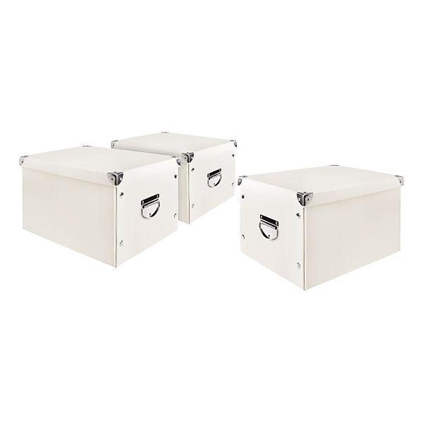 VBS Aufbewahrungsbox Aufbewahrungsbox mit Deckel, faltbar günstig online kaufen