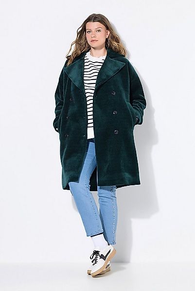 Studio Untold Wintermantel Mantel oversized Doppelreiher Reverskragen günstig online kaufen