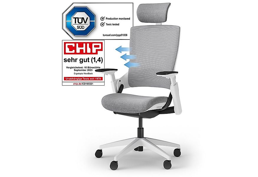 Ergotopia Bürostuhl ergonomischer Schreibtischstuhl NextBack, Drehstuhl mit günstig online kaufen
