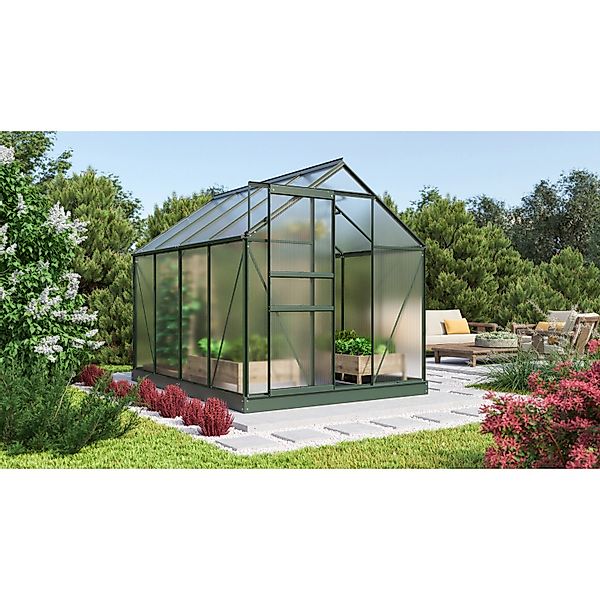 Vitavia Gewächshaus Comet 5000 Smaragd 5 m² inkl. Fundament günstig online kaufen