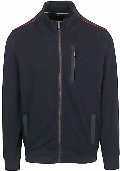 Casa Moda Strickjacke Zip Navy - Größe 3XL günstig online kaufen