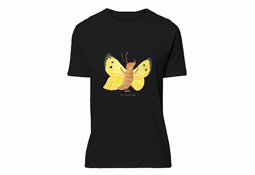 Mr. & Mrs. Panda T-Shirt Schmetterling Zitronenfalter - Schwarz - Geschenk, günstig online kaufen